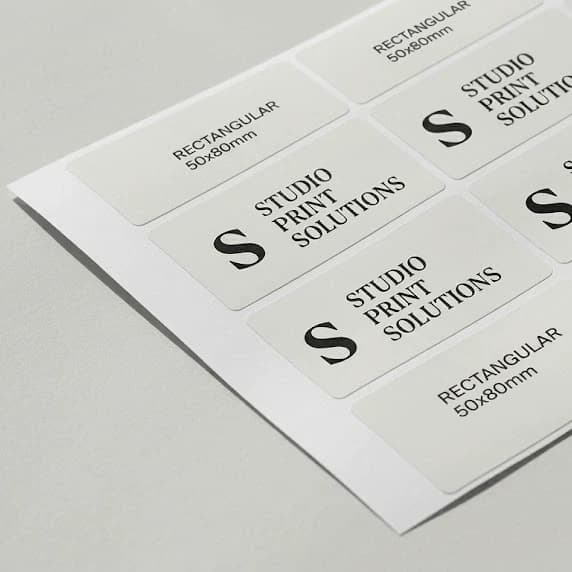 Klisteretiketter - papper
